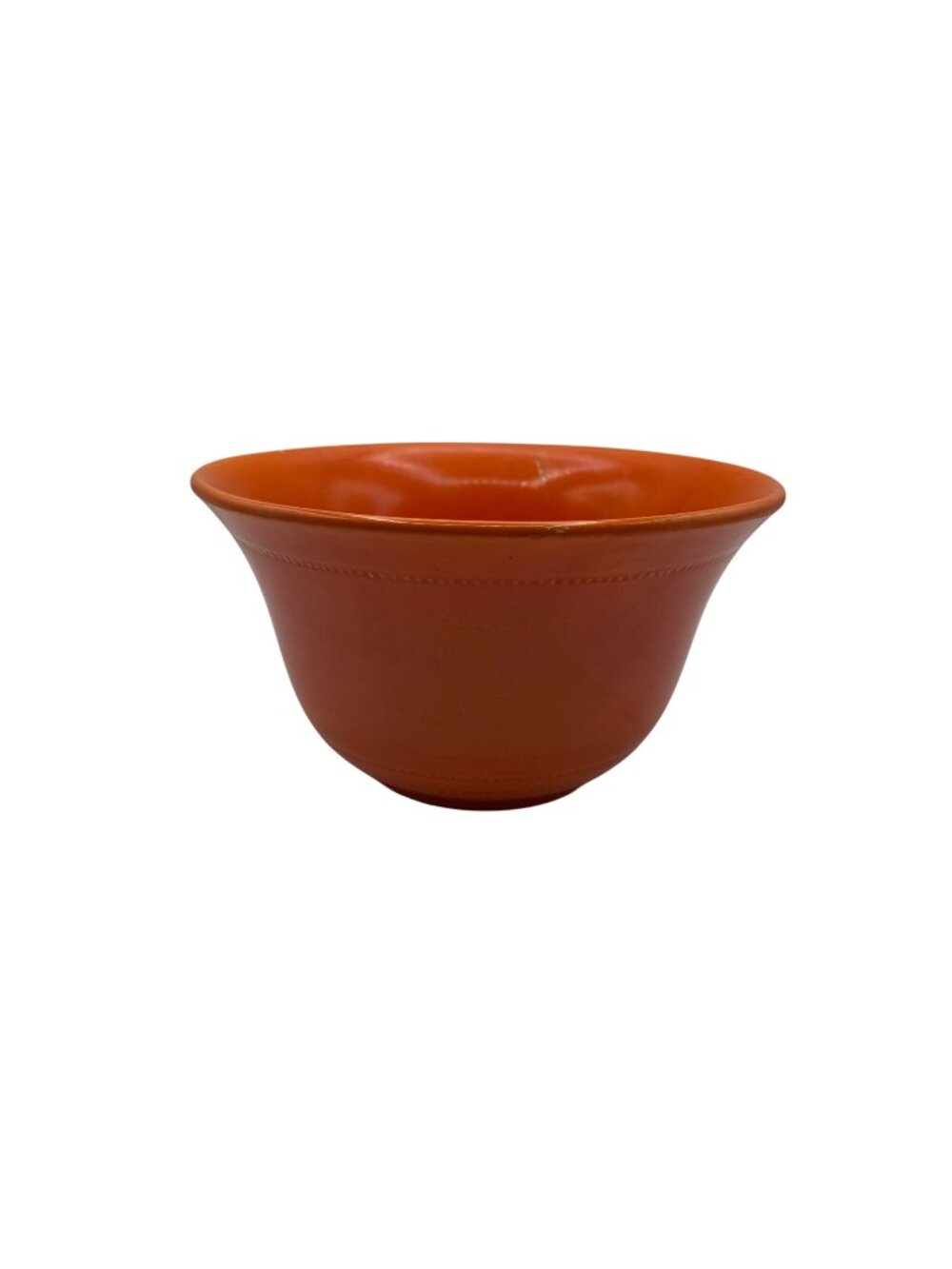 Vintage Hall Radiant Ware Orange Mixing Bowl  *AS IS*